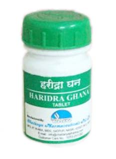 haridra ghana 60tab upto 20% off chaitanya pharmaceuticals